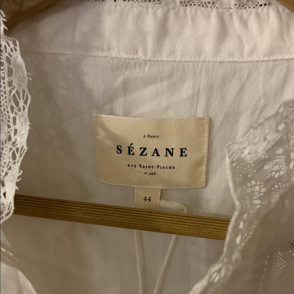 Sezane chemise chlo button down shirt - Picture 3 of 8